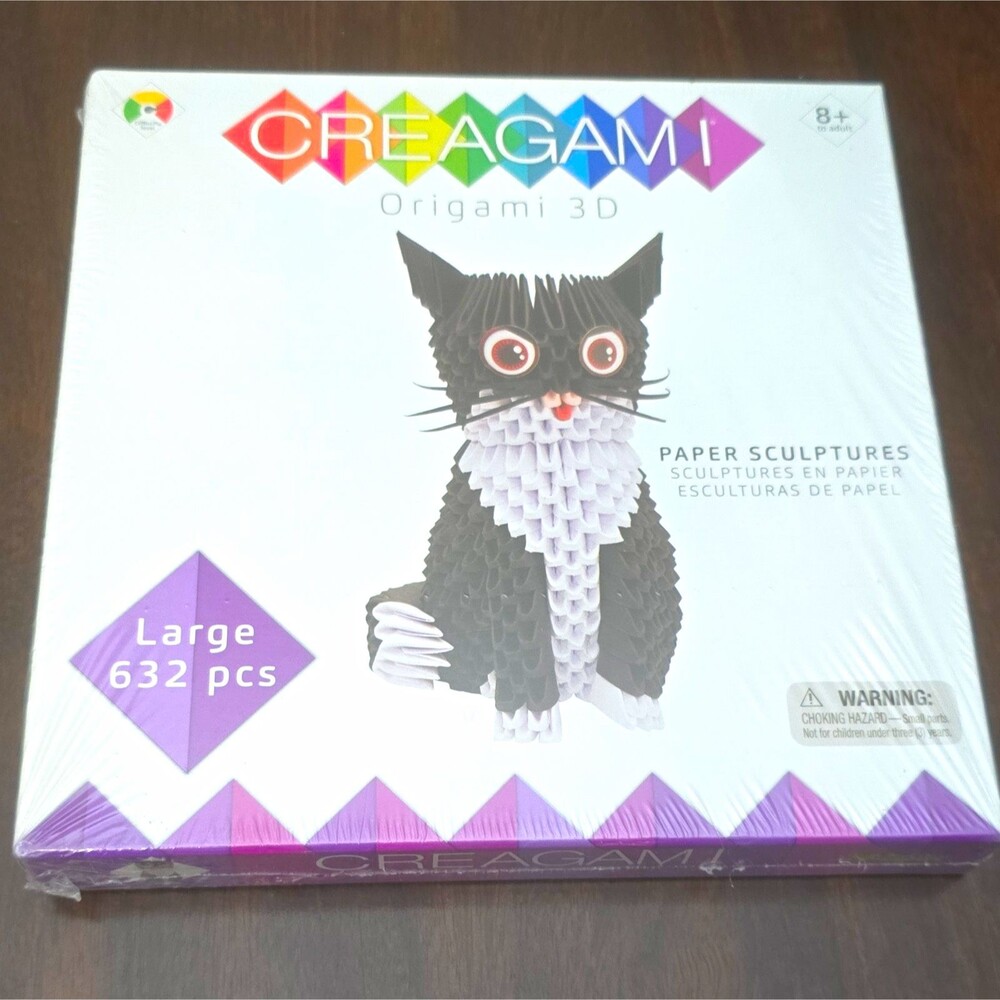 CREAGAMI Origami 3D Folding Paper Sculpture Kit Large 632pcs K 528